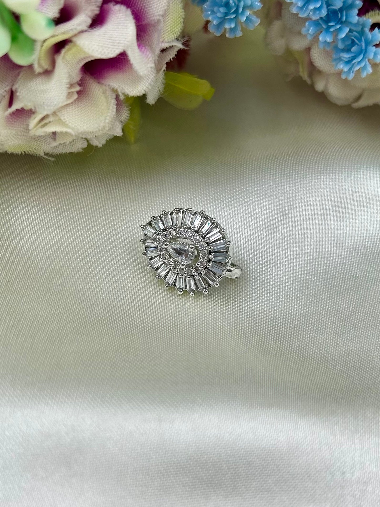 Anne American Diamond Nose Ring