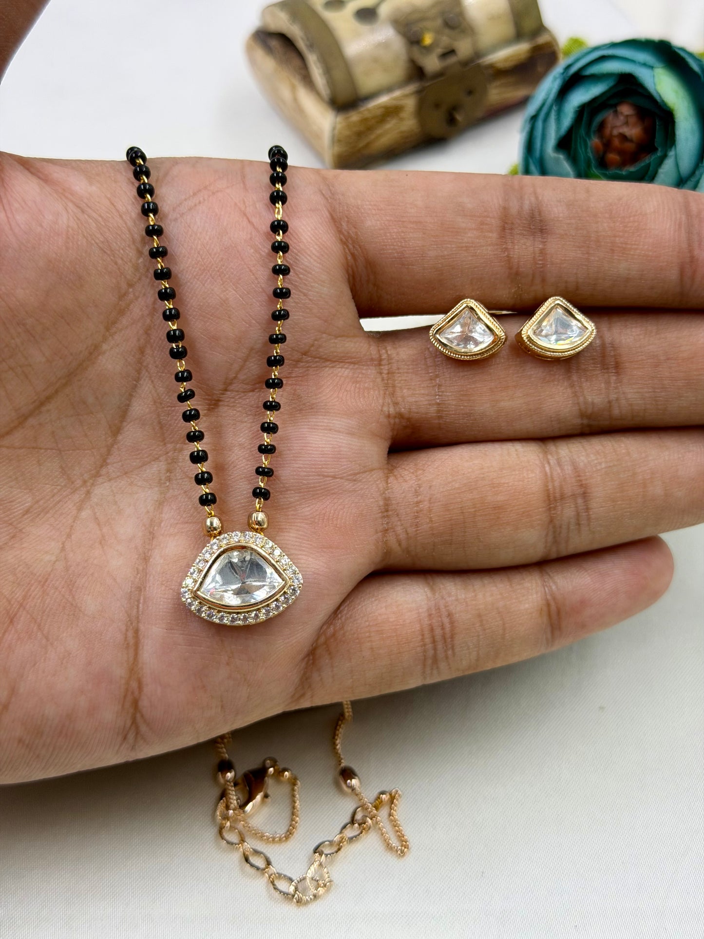 Ishika Moissanite Mangalsutra