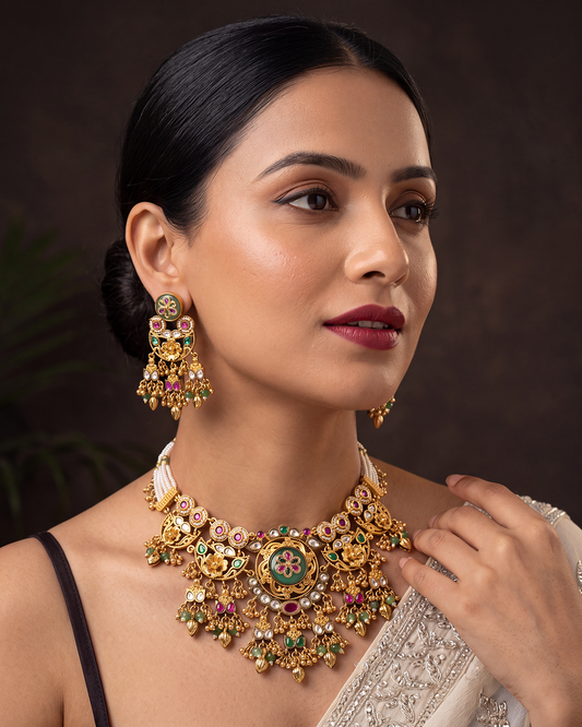 Ahilya Heritage Necklace Set