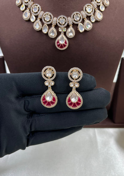 Kittur Moissanite Delicate Necklace