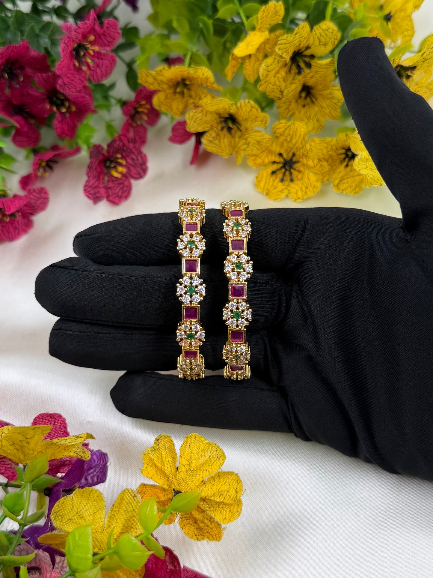 Savitri Golden Traditional Bangles