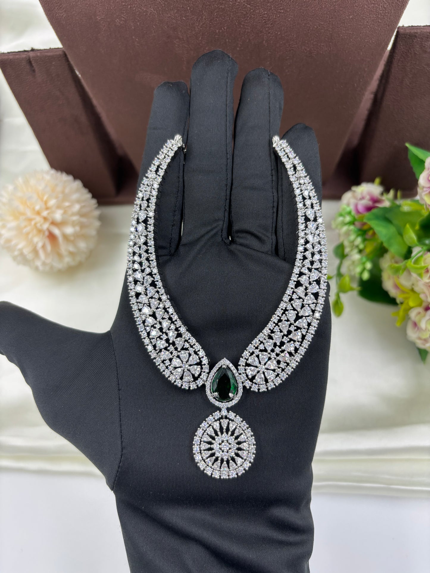 Rachi American Diamond Necklace