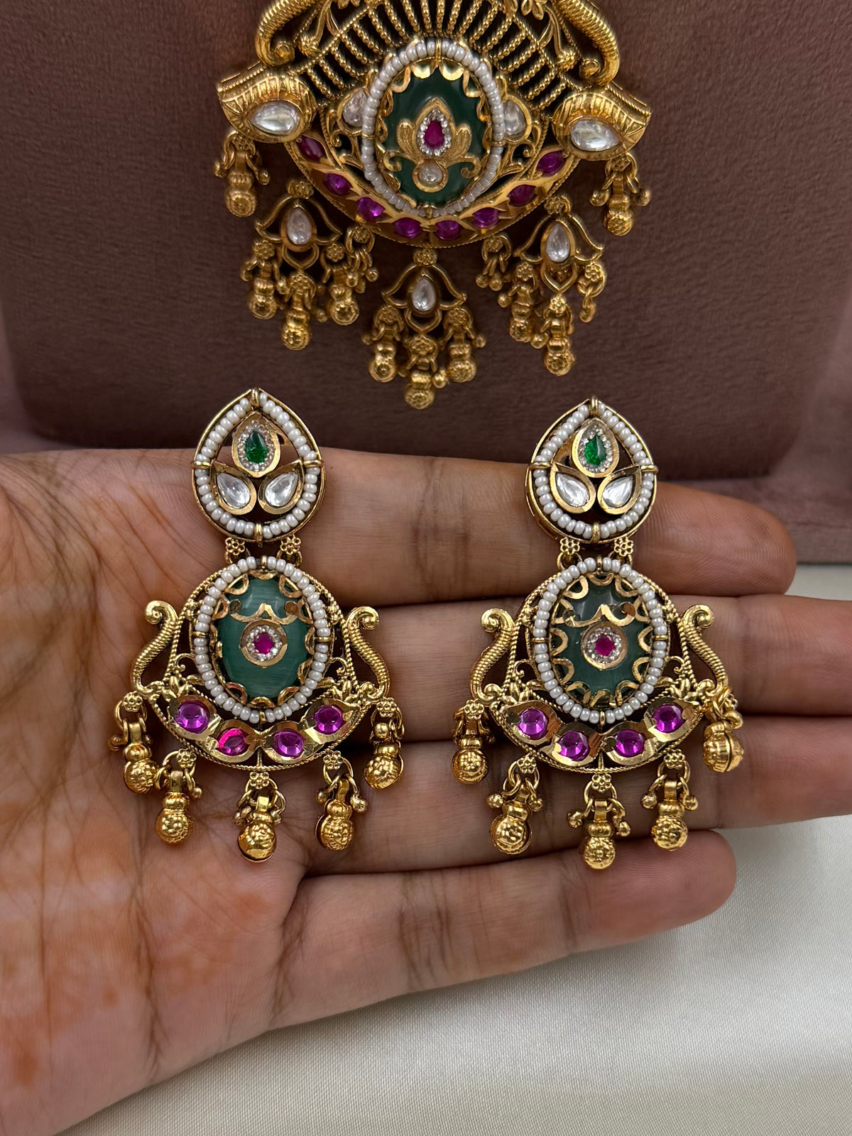 Anika Heritage Chorski Combo Necklace Set