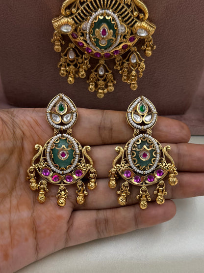 Anika Heritage Chorski Combo Necklace Set