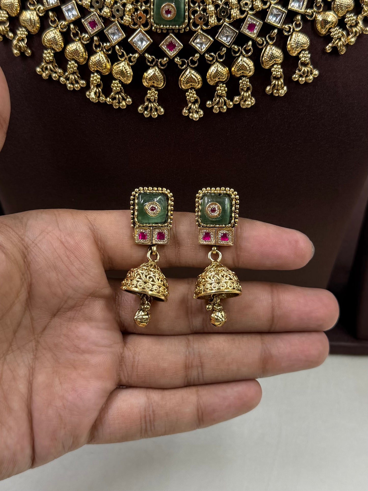 Sarika Premium Chorski Necklace Set