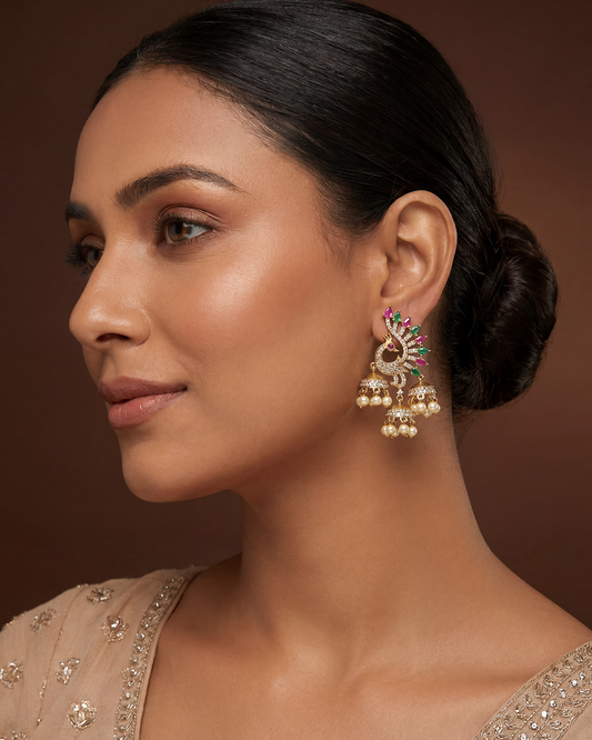 Jasmin Victorian Premium Earring