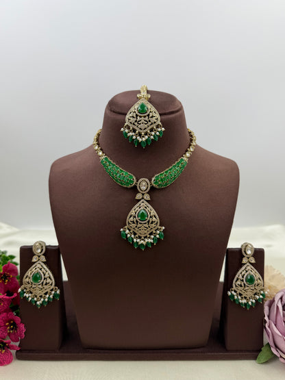 Vinita Victorian Hasli Necklace Set