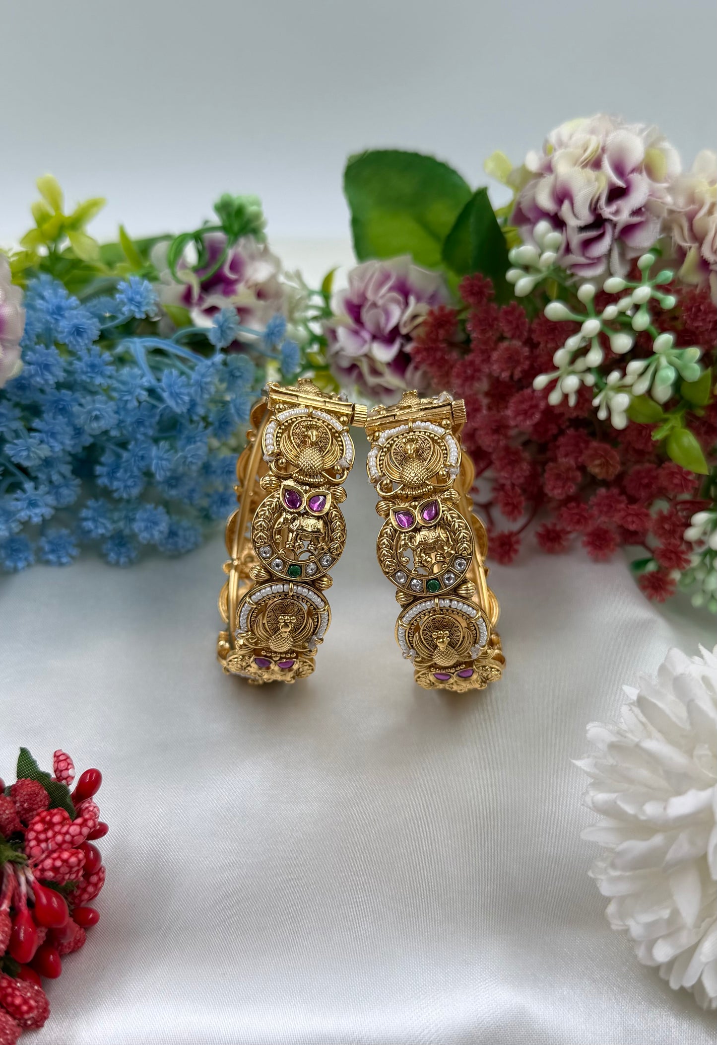 Nupura Heritage Bangles (Openable)