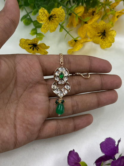 Komal Moissanite Mang Tika