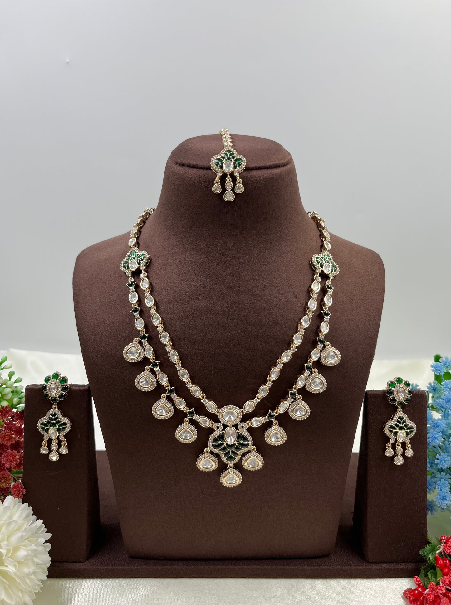 Suhani Moissanite Premium Necklace