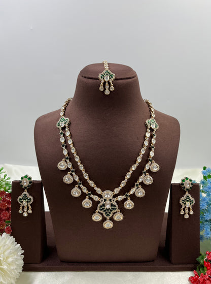 Suhani Moissanite Premium Necklace