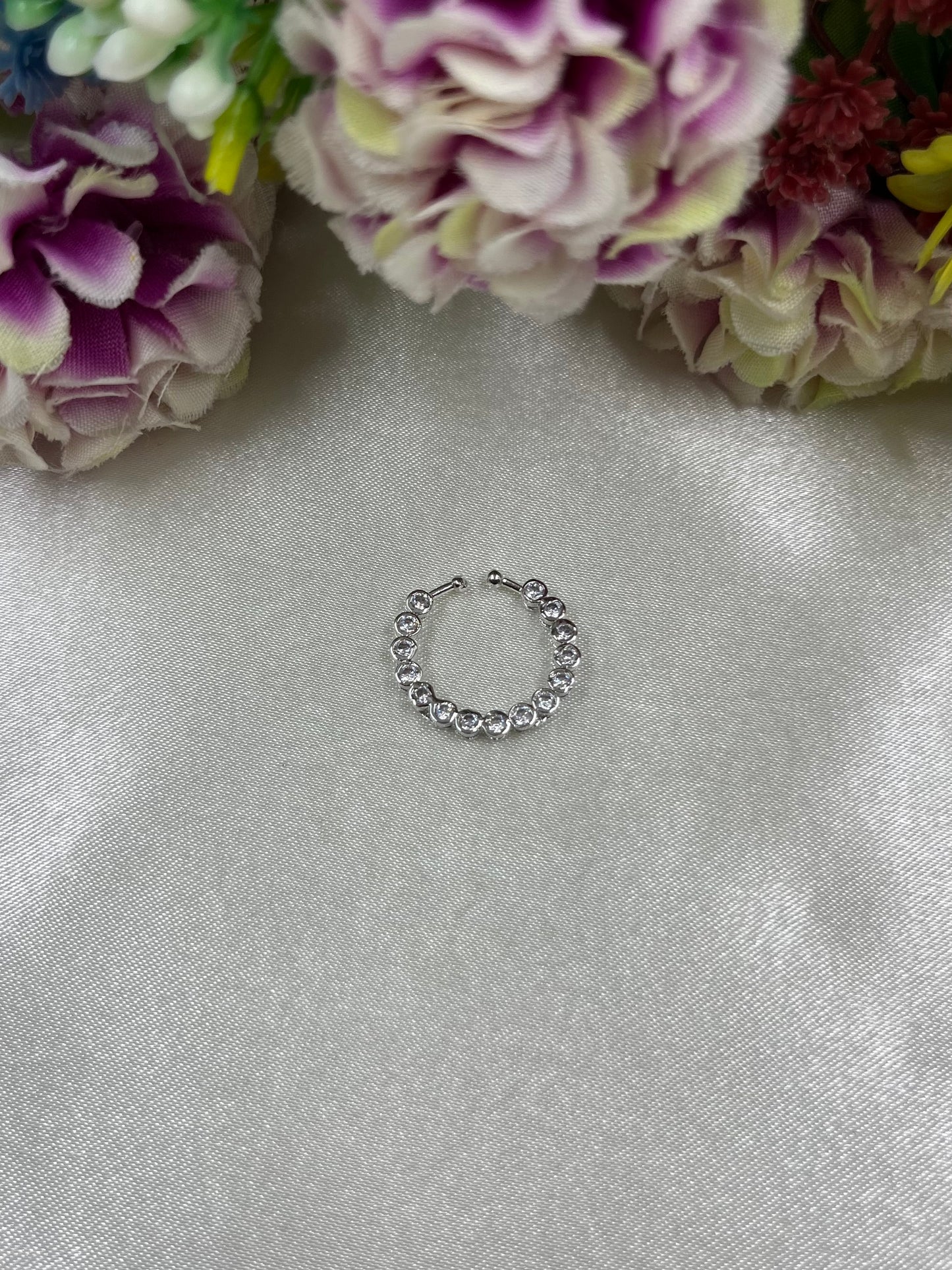 Alisha American Diamond Nose Ring