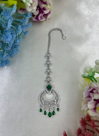 AMERICAN DIMOND DROP DESIGN MANG TIKA