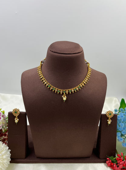 Nidhi Delicate Traditional Necklace