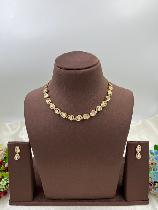 Solar Glow Premium Moissanite Necklace