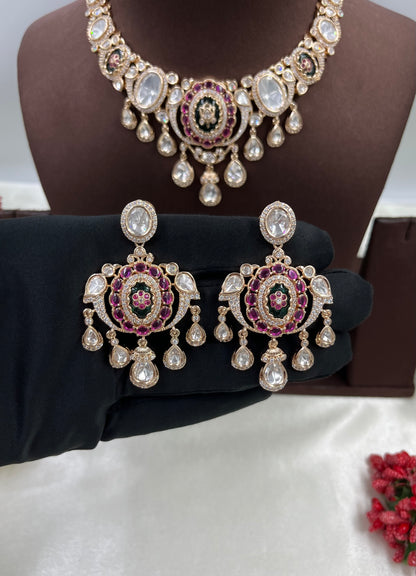 Noor Moissanite Necklace