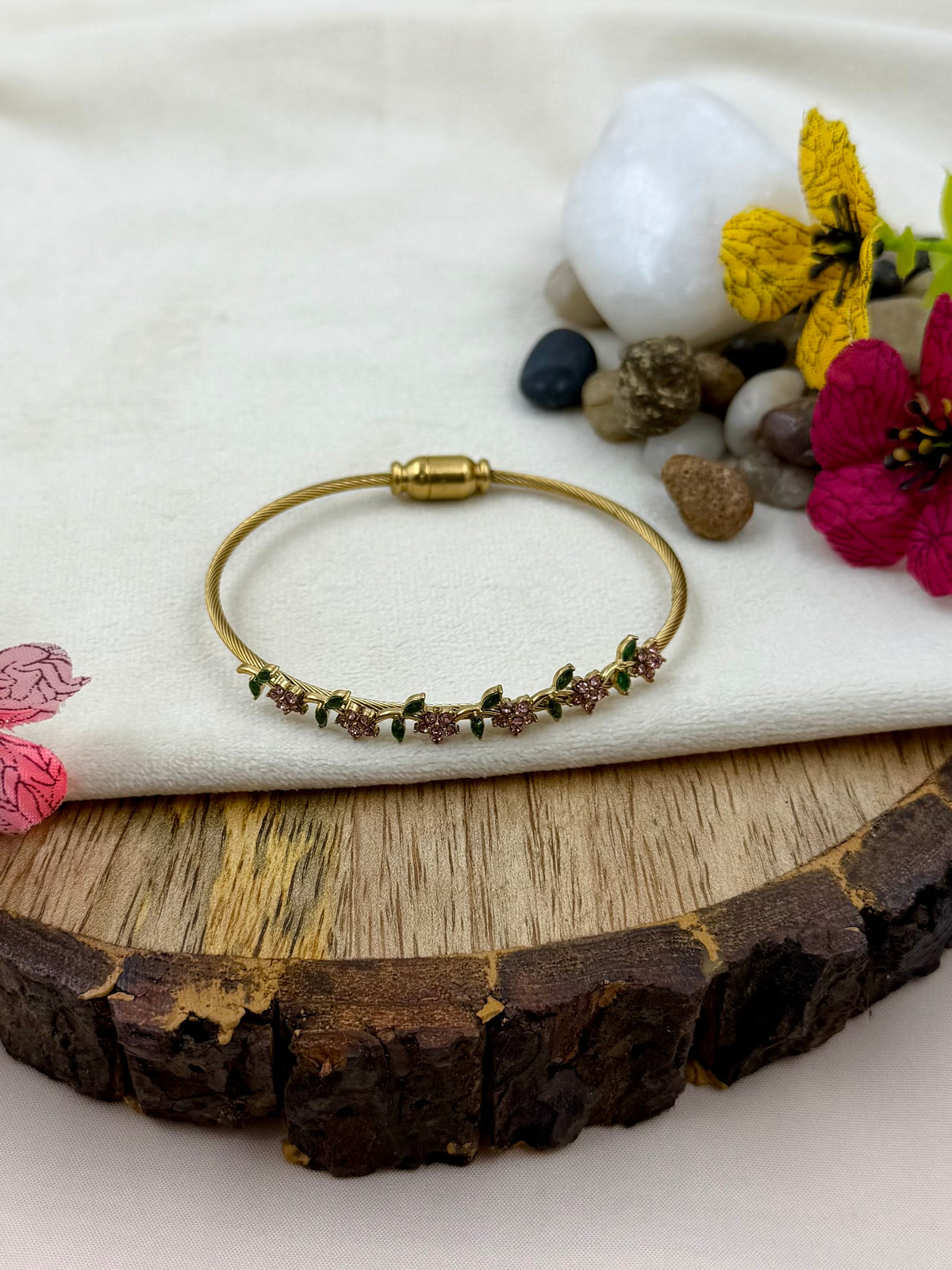 Sophia Floral Vine Bracelet