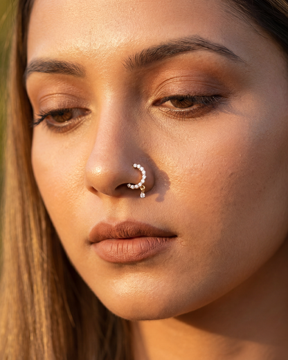 Reshma American Diamond Nose Ring
