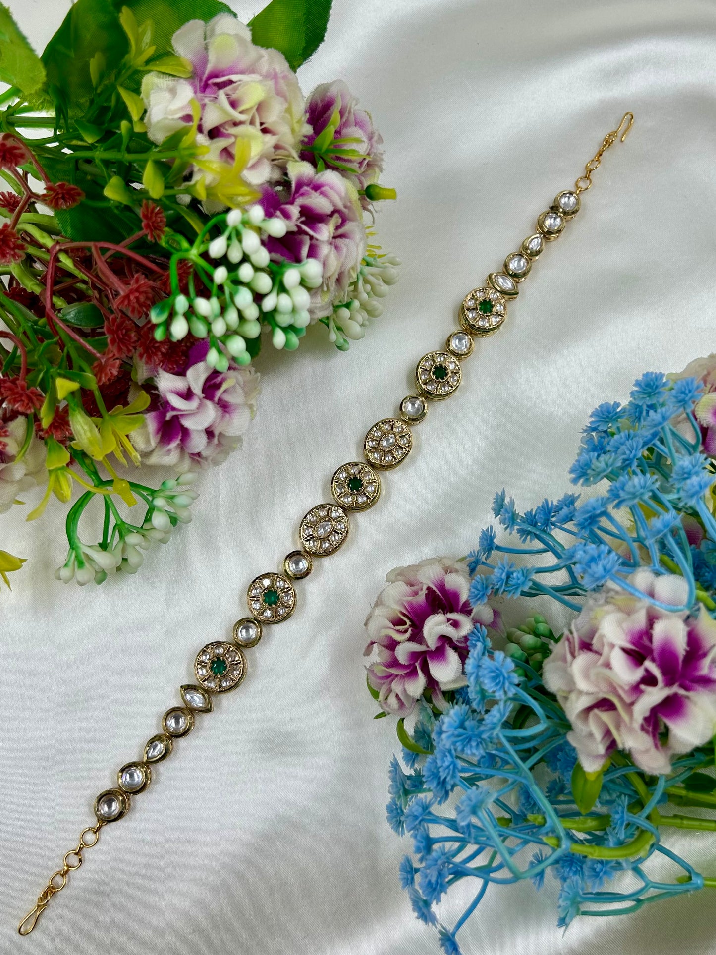 Nidhi Moissanite Sheesh Patti