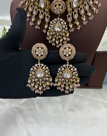 Indre Moissanite Choker Necklace