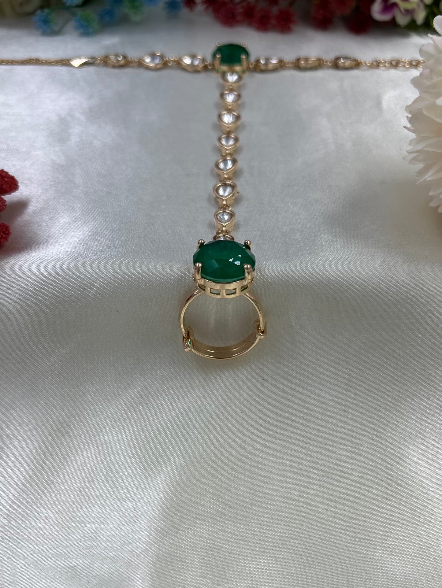 Vastra Moissanite Premium Hath Panja (One pis)