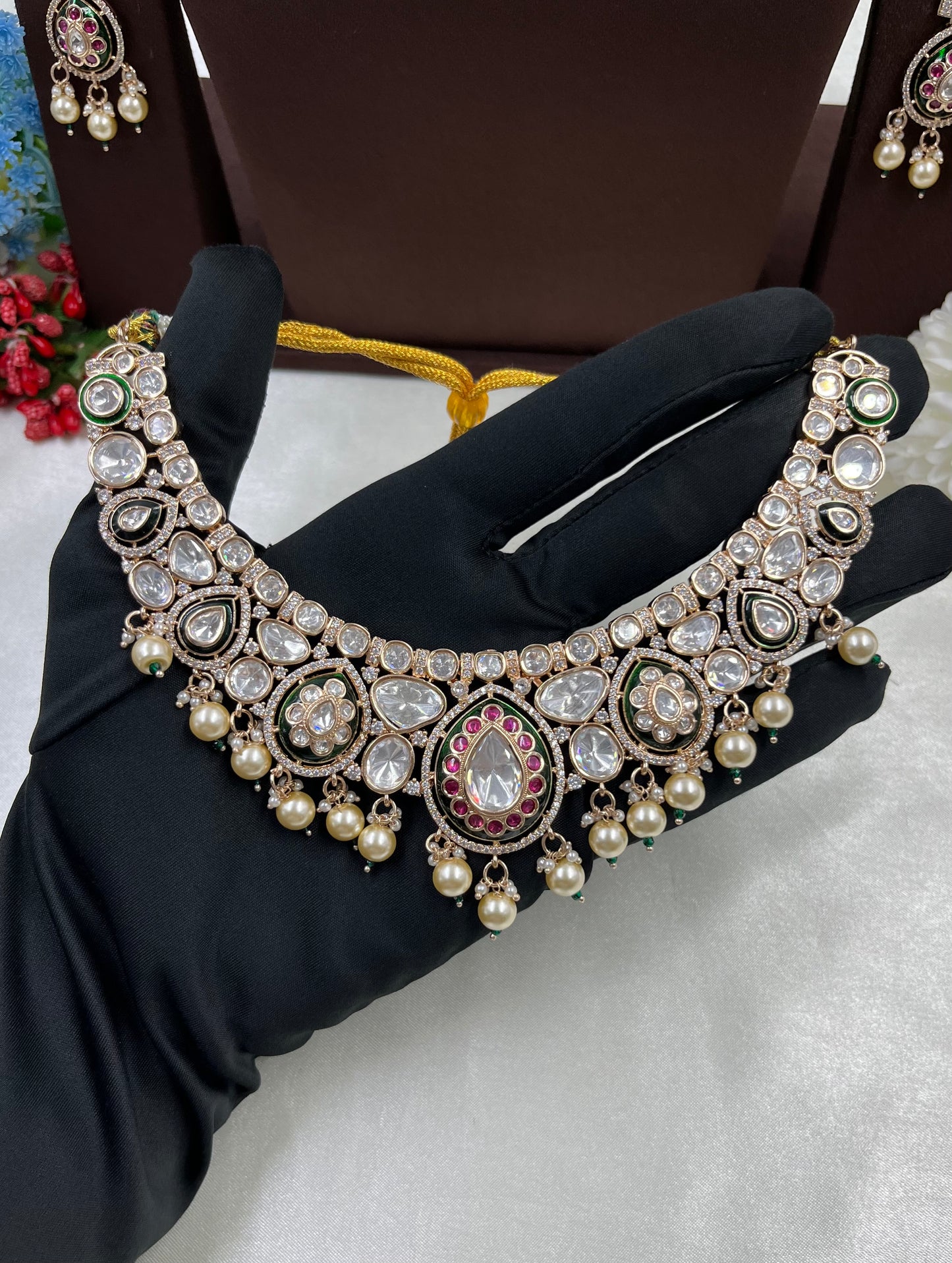 Priti Moissanite Premium Necklace