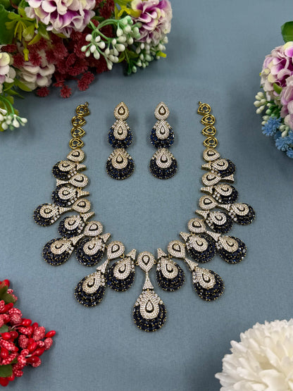 Vinita Victorian American Diamond Necklace