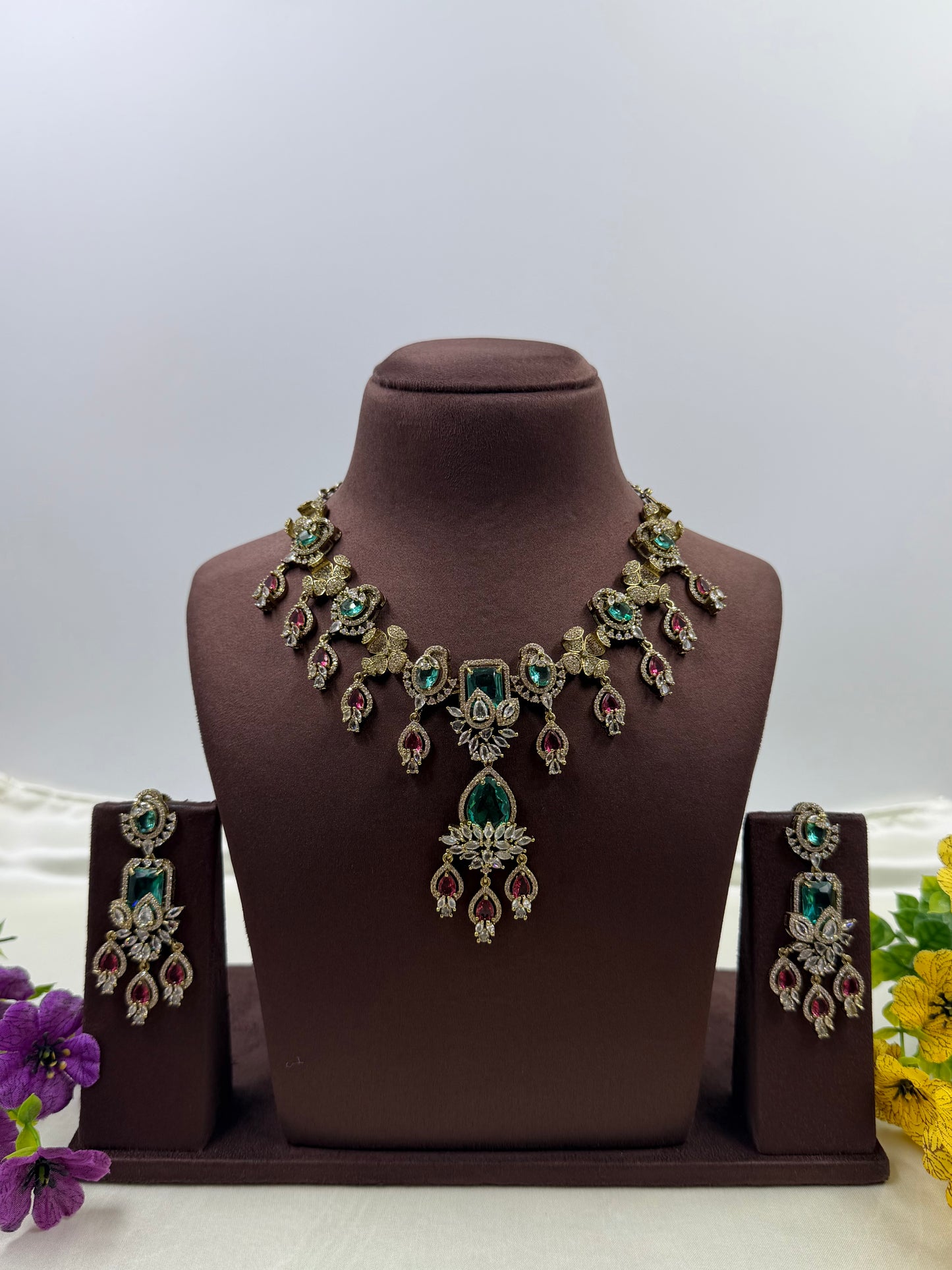 Megha Victorian Premium Necklace