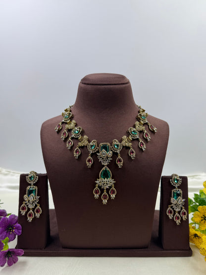 Megha Victorian Premium Necklace