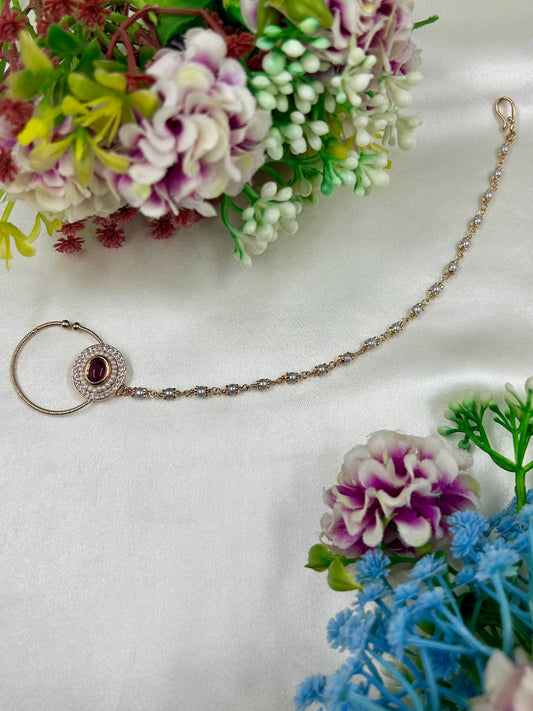 Priya Moissanite Nose Ring