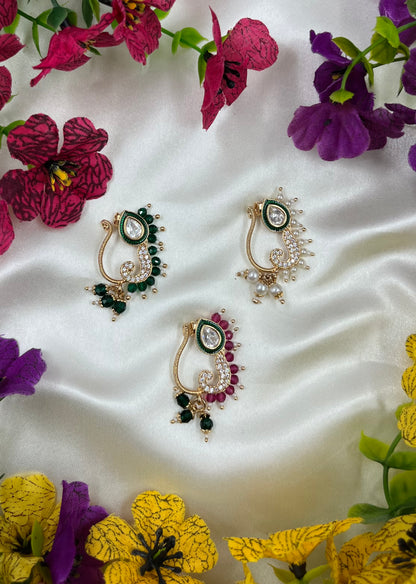 Revati Moissanite Nose Ring