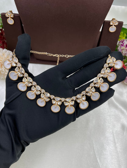 Devika Moissanite Necklace