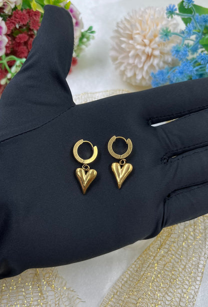 Aria Gold Plated Earing