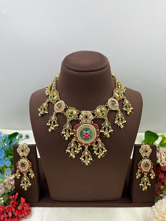 Nidhi Heritage Chorski Necklace