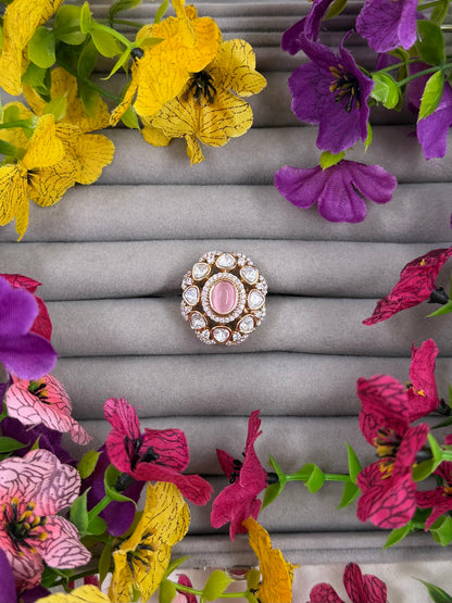 Ritu Premium Moissanite Ring (Adjustable)
