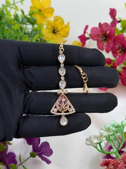 Vandana Moissanite Mang Tika