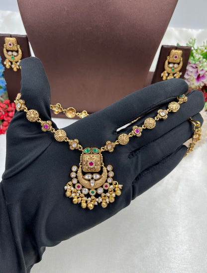 Tara Heritage Semi Long Necklace