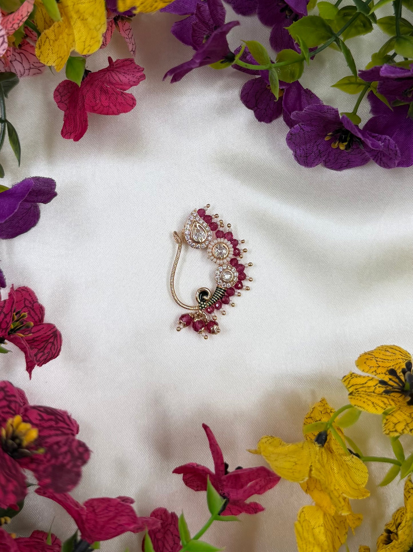 Roshni Moissanite Nose Ring