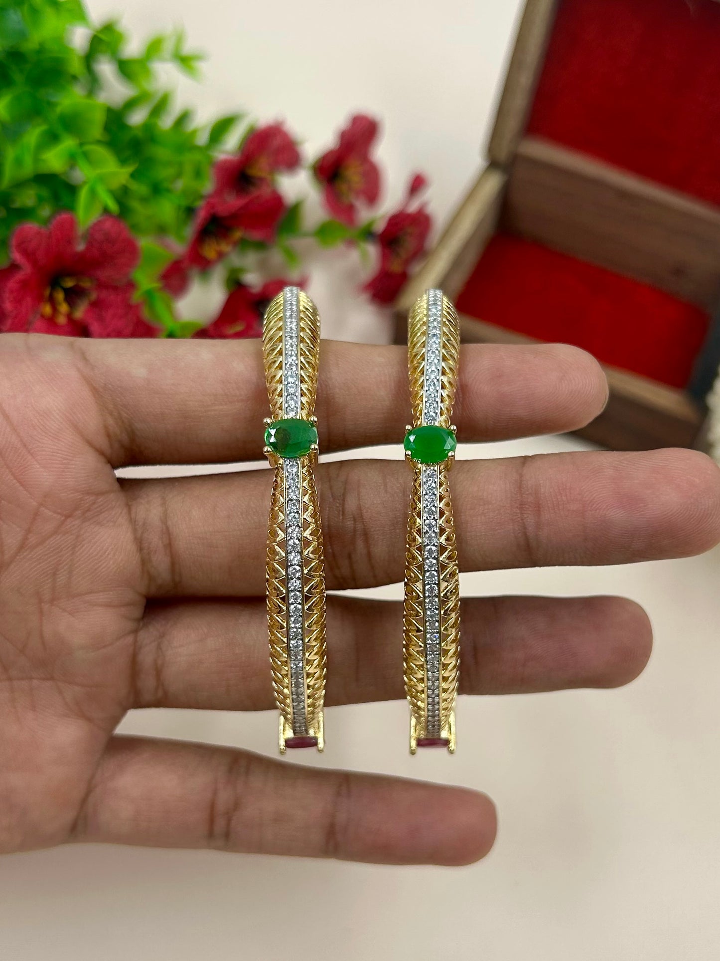 Ailiya American Diamond Bangles