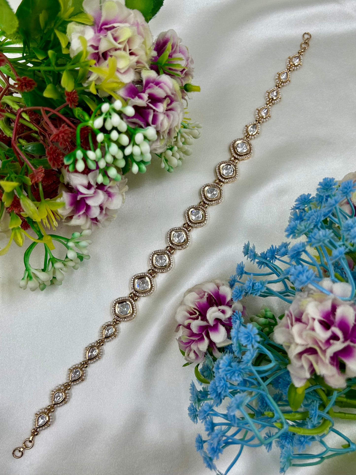 Janvi Moissanite Sheesh Patti