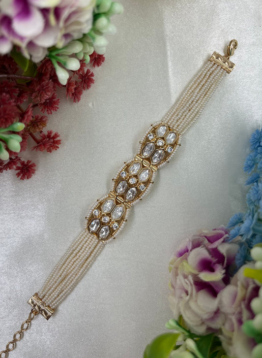 Anisha Moissanite Moti Bracelet