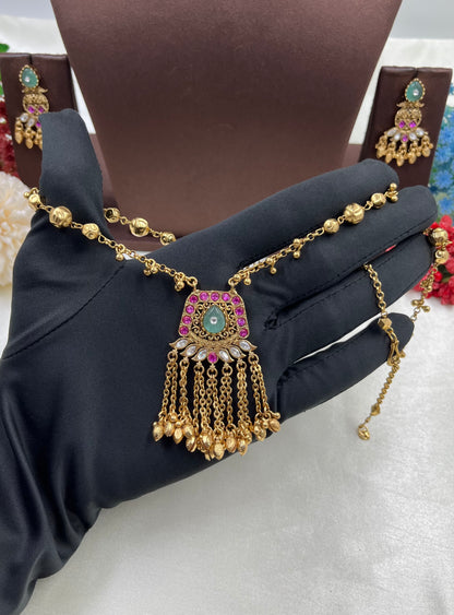 Misty Heritage Semi Long Necklace