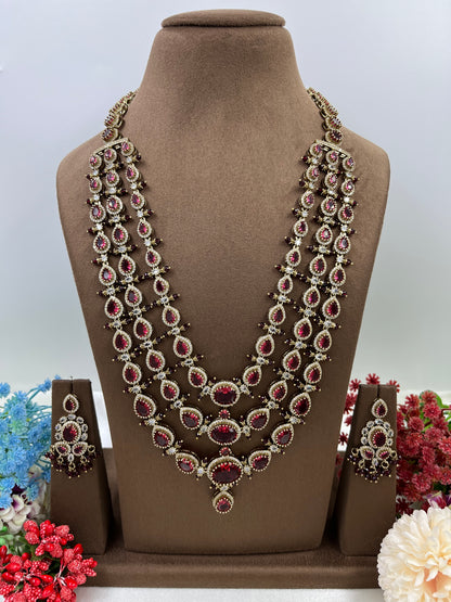 Aura Long Layered Ad Necklace