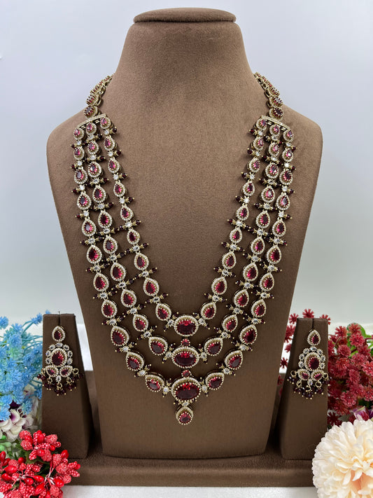 Aura Long Layered Ad Necklace