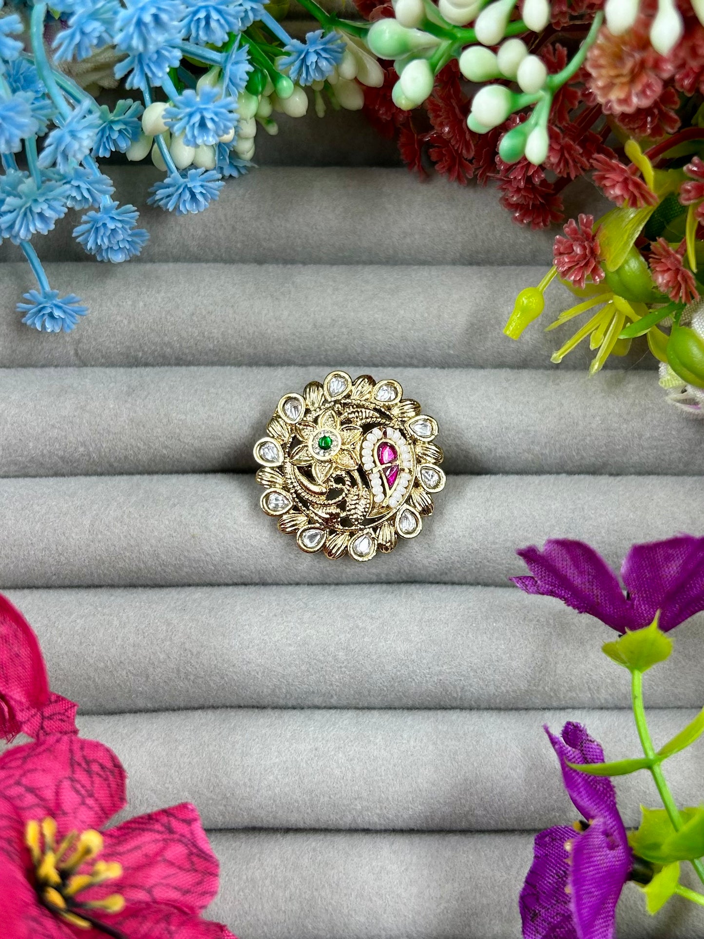Tanisha Premium Chorski Ring (Adjustable)
