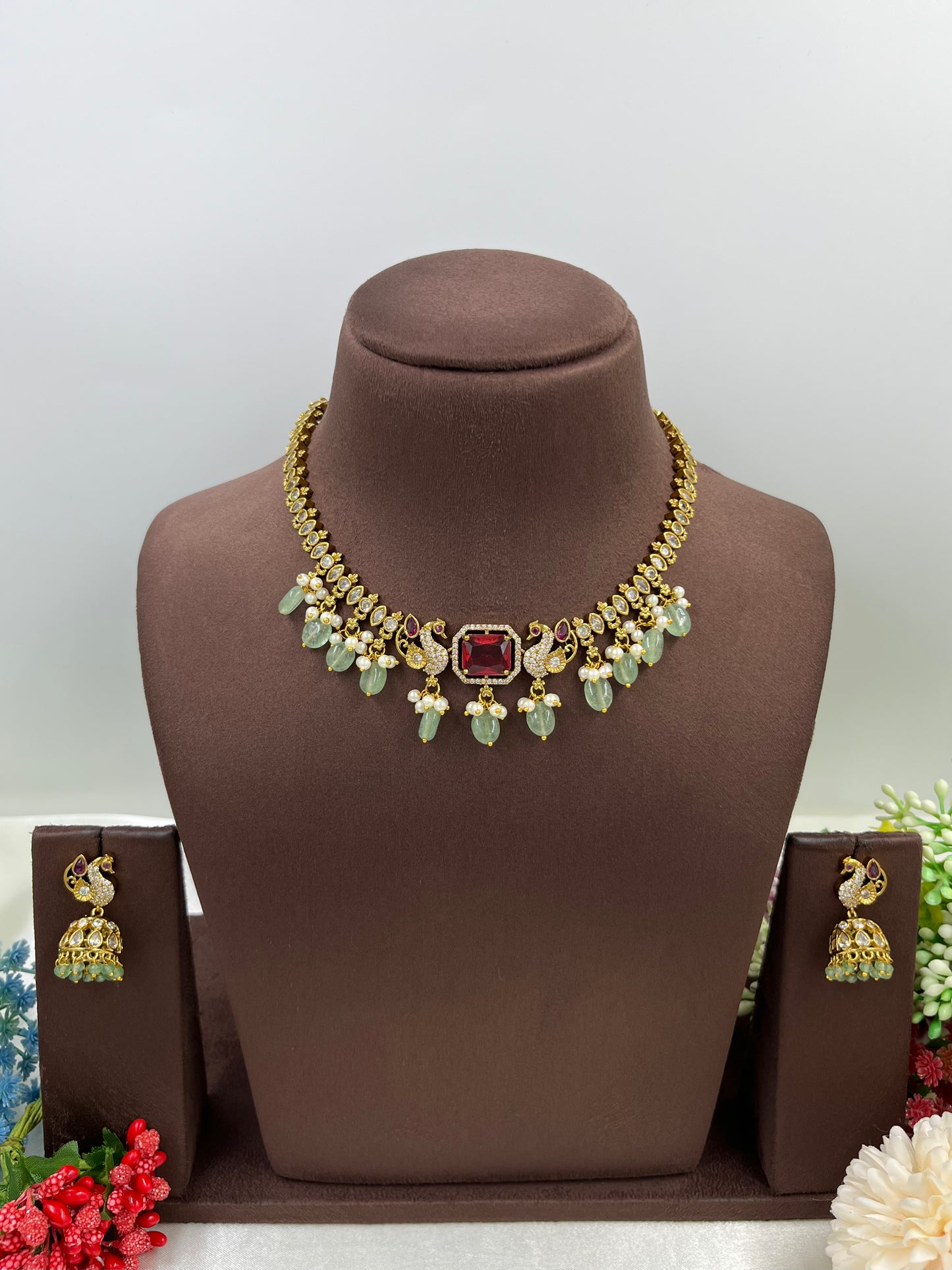 Tanvi Victorian Delicate Necklace