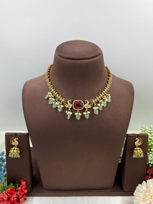 Tanvi Victorian Delicate Necklace