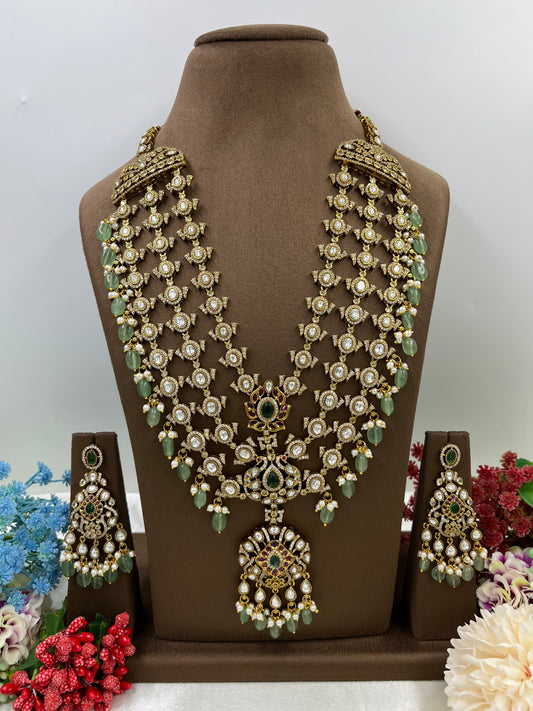 Diya Premium Victorian Long Necklace