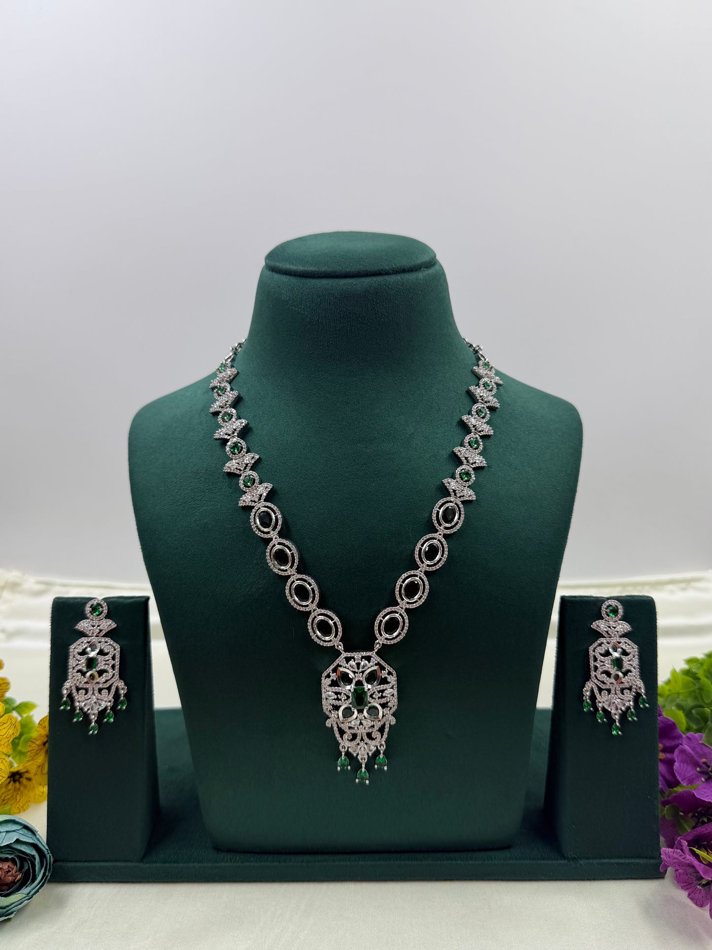 Kamla American Diamond Necklace