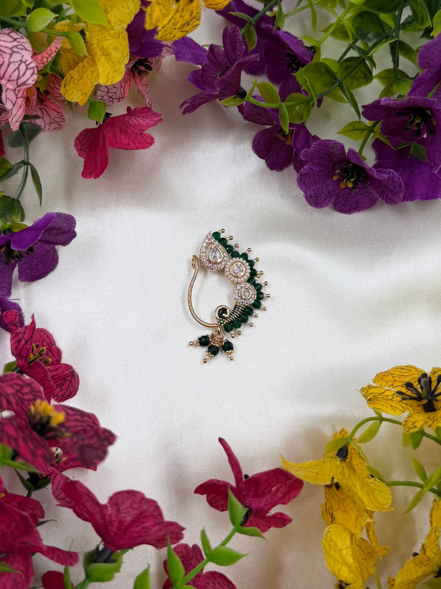 Roshni Moissanite Nose Ring